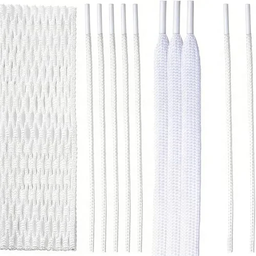 Semi-Soft Lacrosse Mesh with String Kit Lacrosse Stringing kit