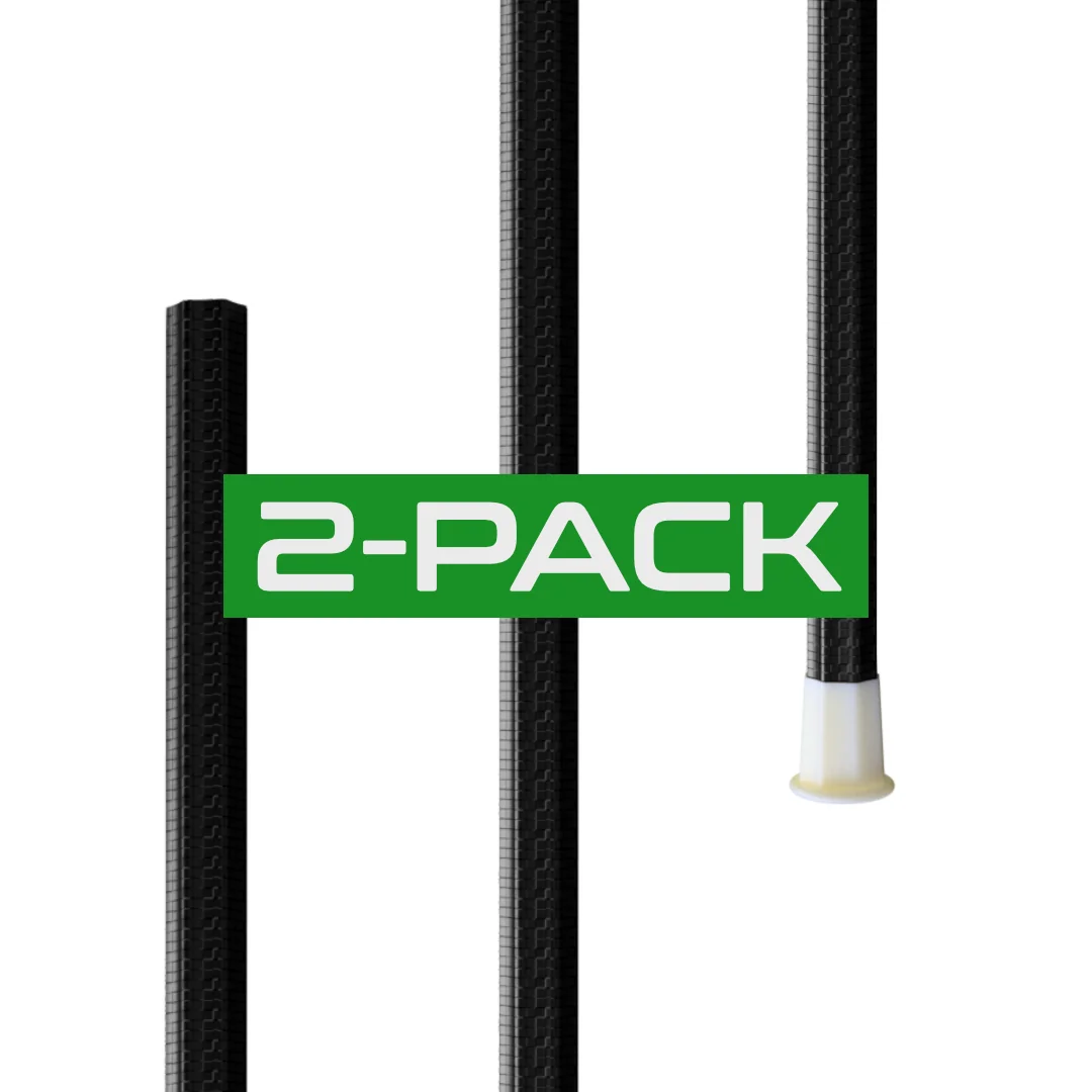 Darkhorse-145 Attack/Midfield Shaft — 2-Pack Bundle - Black