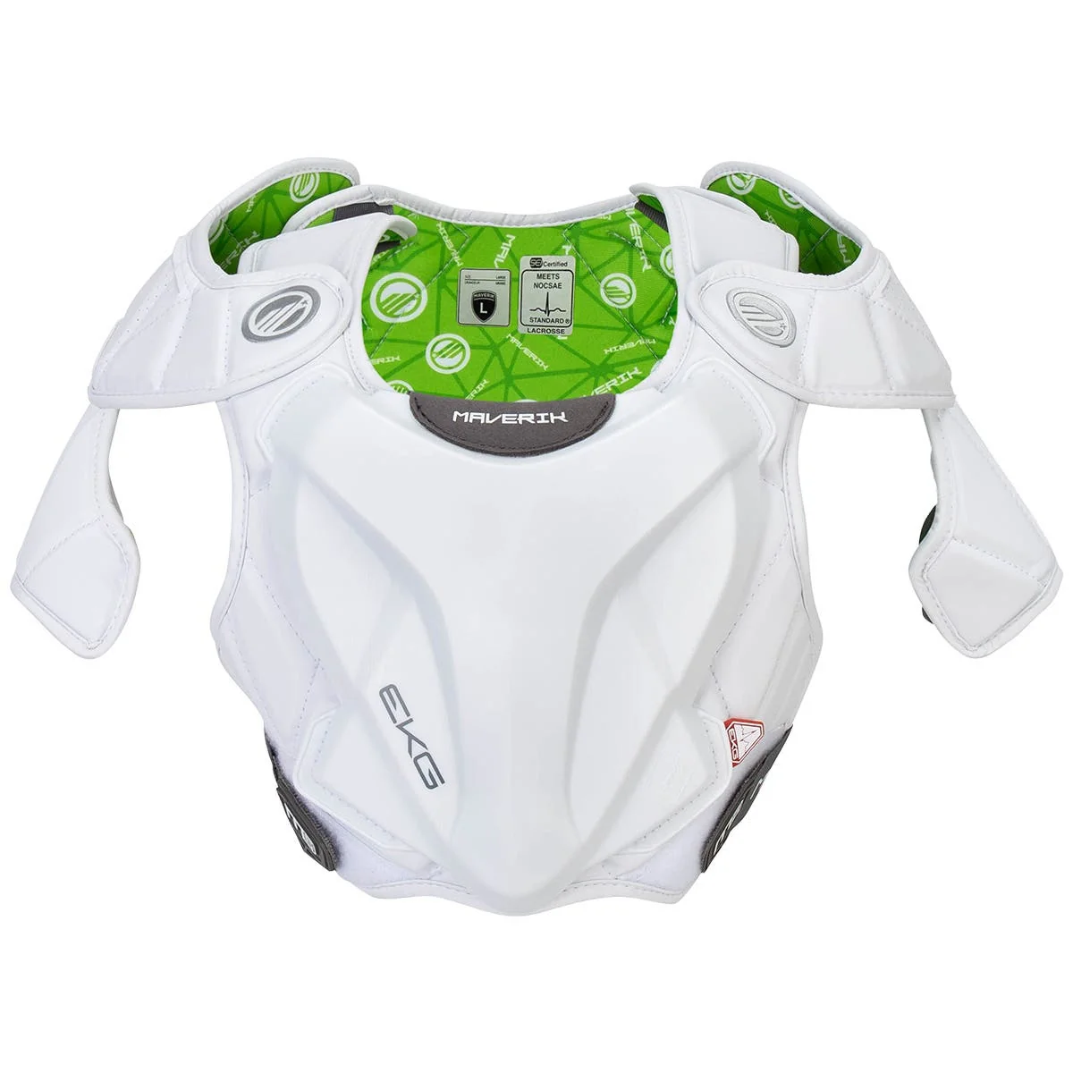 Maverik M6 EKG Lacrosse Shoulder Pads Size Medium