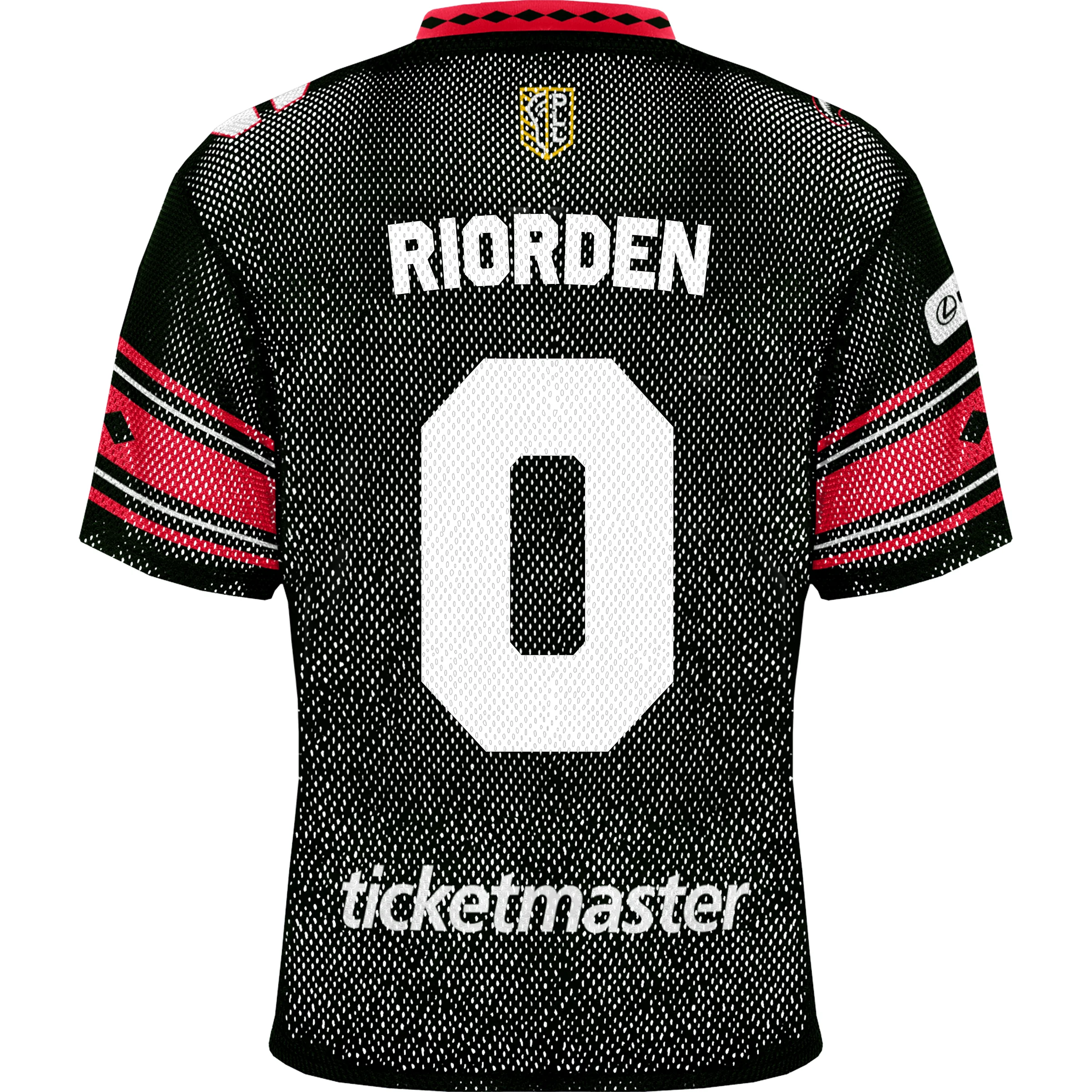 Riorden Carolina Chaos 2025 Throwback Porthole Mesh Player Replica Jersey - Youth (Ready to Ship)